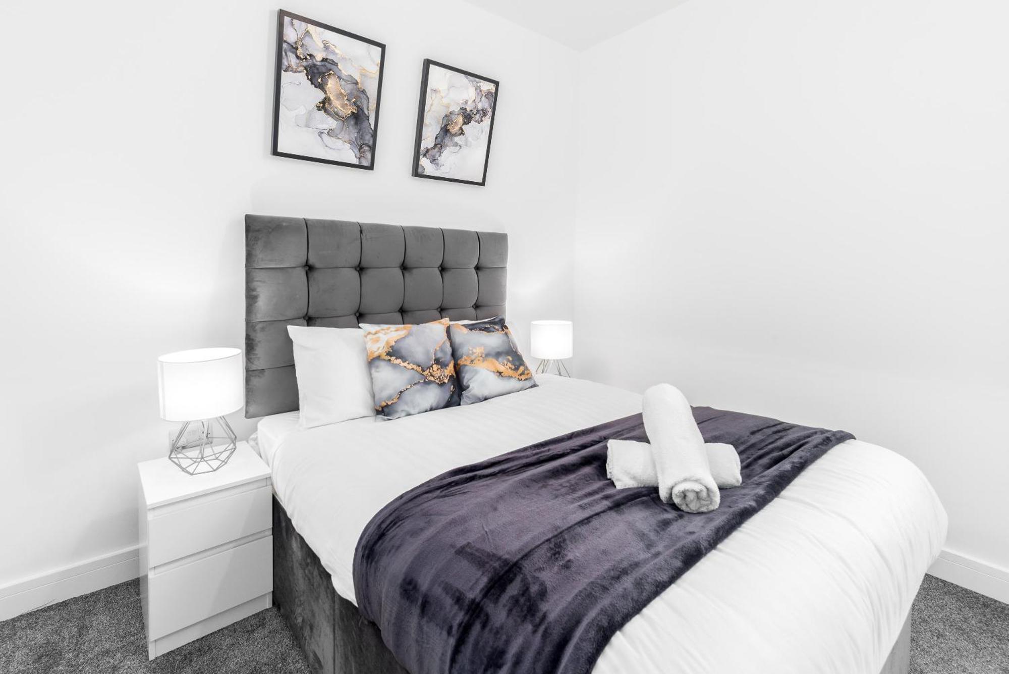 Stylish 2 Bedroom Apartment - Balcony - Secure Parking - Top Rated - 5Mc Birmingham Exterior photo